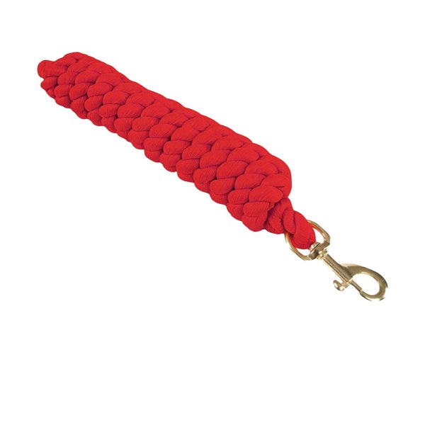 Shires Extra Long Horse Lead Rope - Red