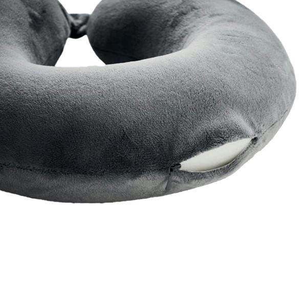MidOcean RPET Dreams Travel Pillow - Grey - 