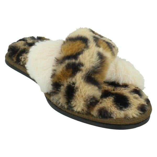 Spot On Girls Spot On Fluffy Mule Slippers X2122