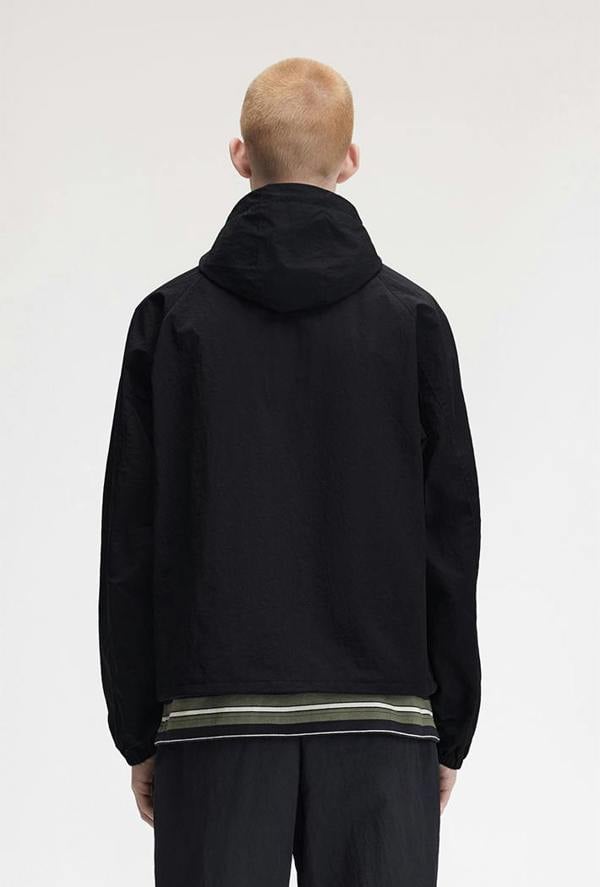 Fred Perry Oversized Hooded Shell Jacket