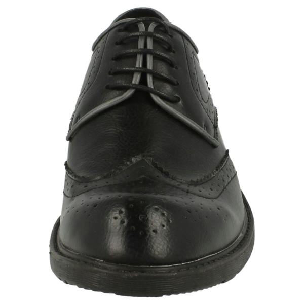 Maverick Mens Maverick Low Heel Brogue Lace Up Shoes
