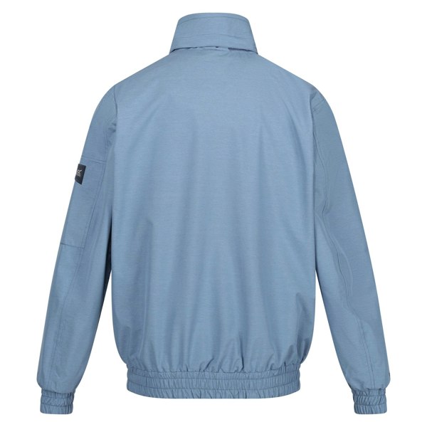 Regatta Mens Shorebay II Waterproof Jacket - Coronet Blue Stripe