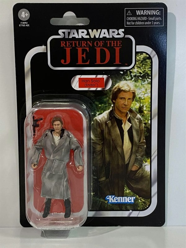 han solo endor star wars return of the jedi kenner hasbro f1899 new