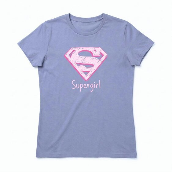 Onomato! Supergirl DC Women's Pyjama Short Set Size 12-14 Multi