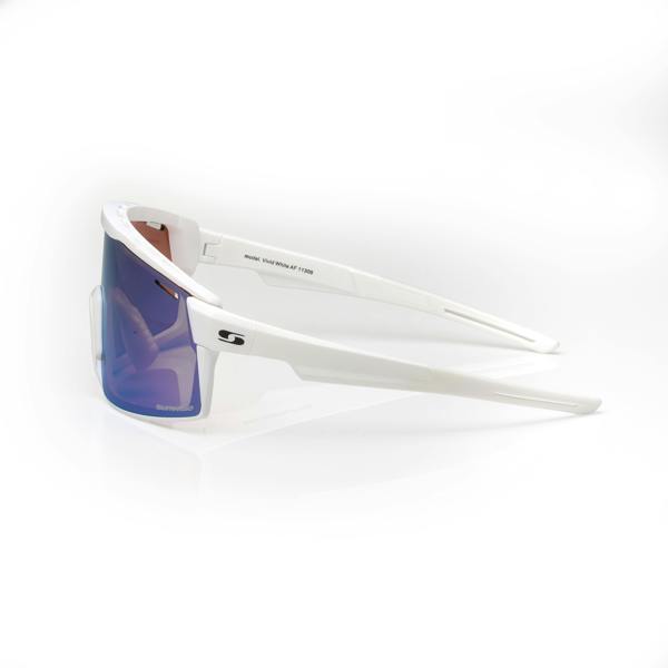 SUNWISE Vivid White Cricket Lens & Anti-Fog Sports Sunglasses