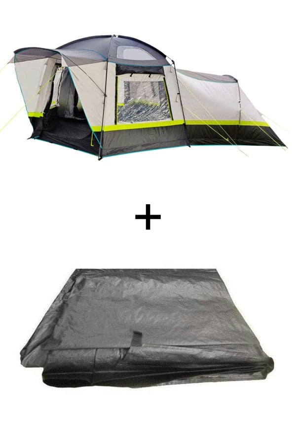 OLPRO Hive Poled - 6 Berth Festival and Holiday Tent (3x Sleeping Pods & Living Space)