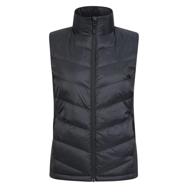 Mountain Warehouse Womens/Ladies Turbine Hybrid Gilet - Black - 