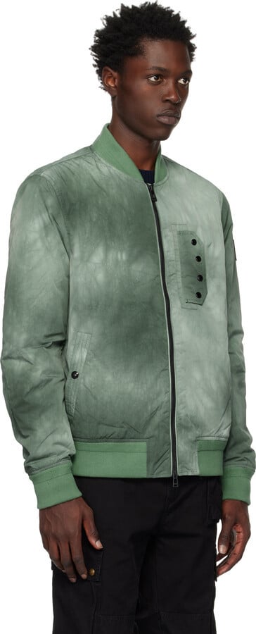 Belstaff Parameter Graph Bomber Jacket - Green