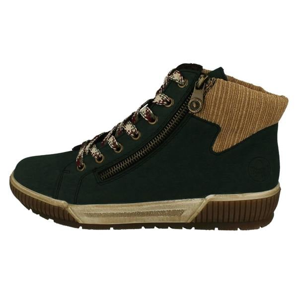 Rieker Ladies Rieker Fleece Lined Dual Fastening Ankle Boots N0709