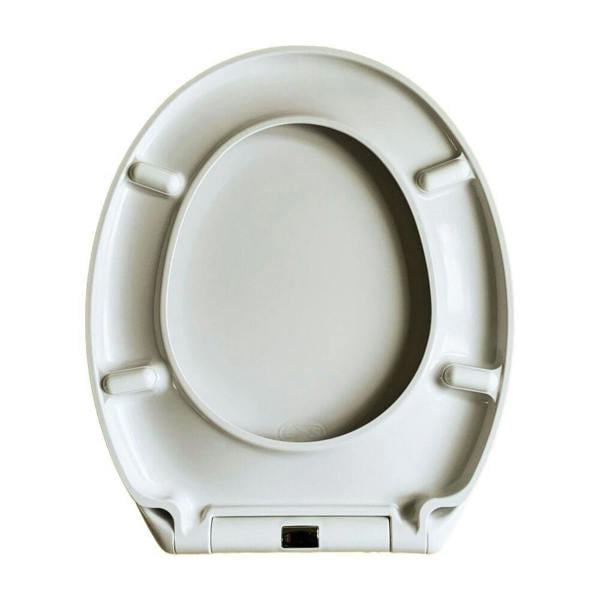 RTS Top Fix White Soft Close Toilet Seat w/ Quick Release Hinges