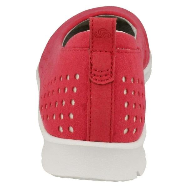 Clarks Ladies Cloud Steppers By Clarks Flat Shoes Step Allena Sea