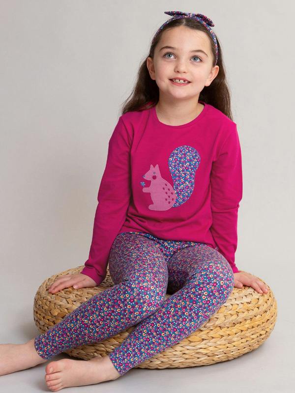 Kite Girls Organic Lucky Squirrel T-Shirt