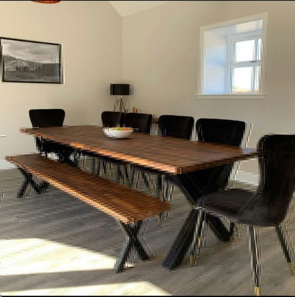 The Bespoke Carpentry Co Solid Walnut Dining Table