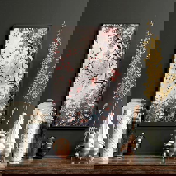 Living Room Picture Wall | Set of 3 Chinoiserie Wall art Prints