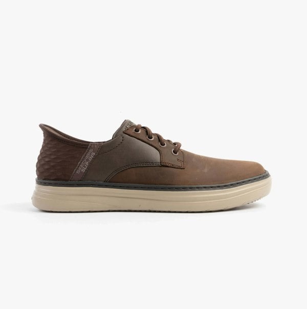 Skechers HYLAND - RADLEY Mens Trainers Cocoa