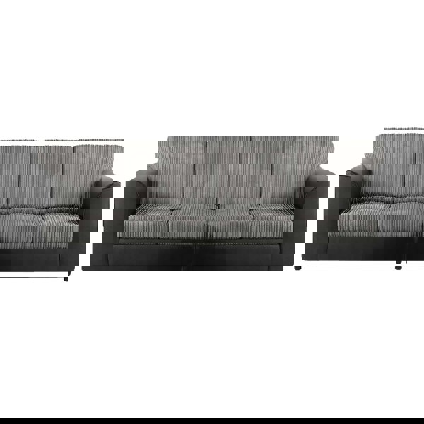 Furnishings For Less Luxor Cord Long Fabric 4 Seater - Full Back