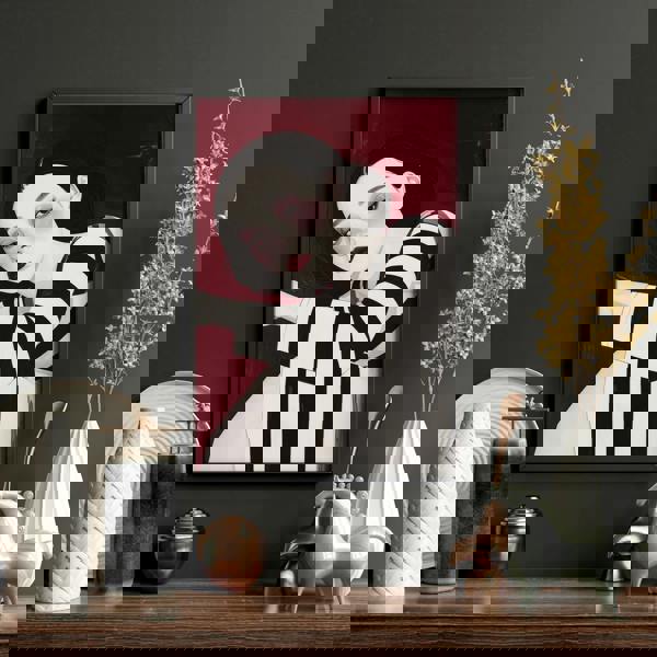 Gallery Walls Living Room | Set of 3 Boho Women Wall art Prints