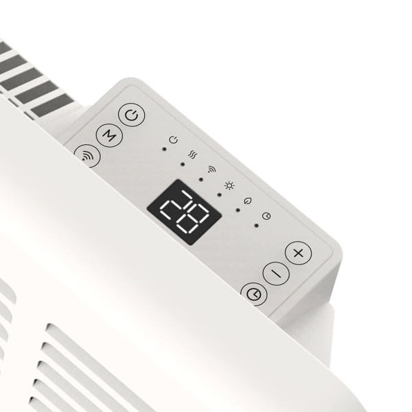 MYLEK Panel Heater 1KW Eco Smart WiFi App Radiator Electric Low Energy with Timer and Thermostat