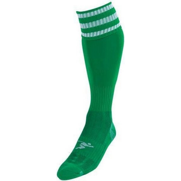 Precision Unisex Adult Pro Football Socks - Green/White