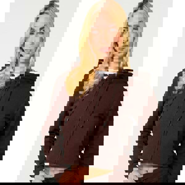 Pink Vanilla Zip Up Cropped Hoodie