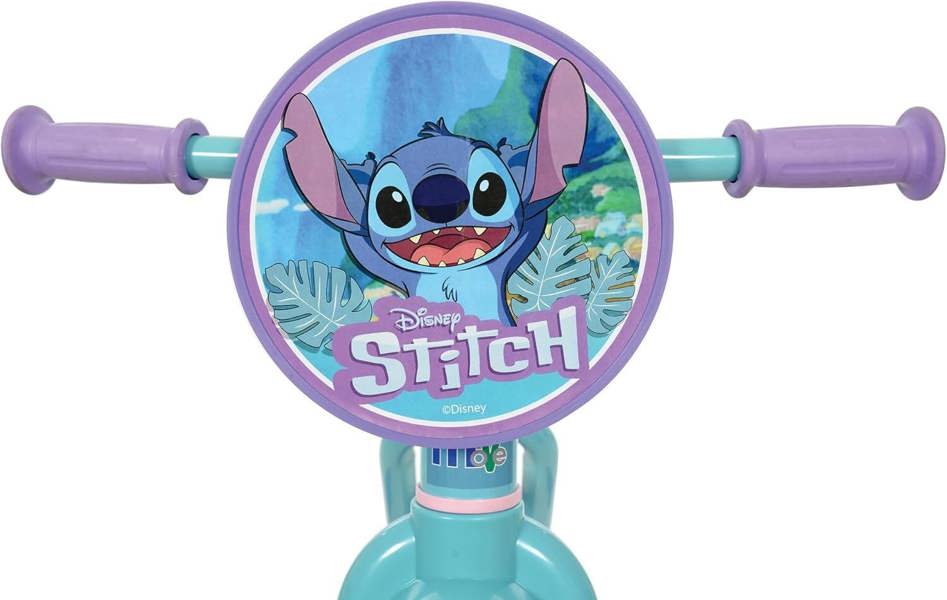 Stitch 2 in 1 10" Training Bike - Blue/Purple