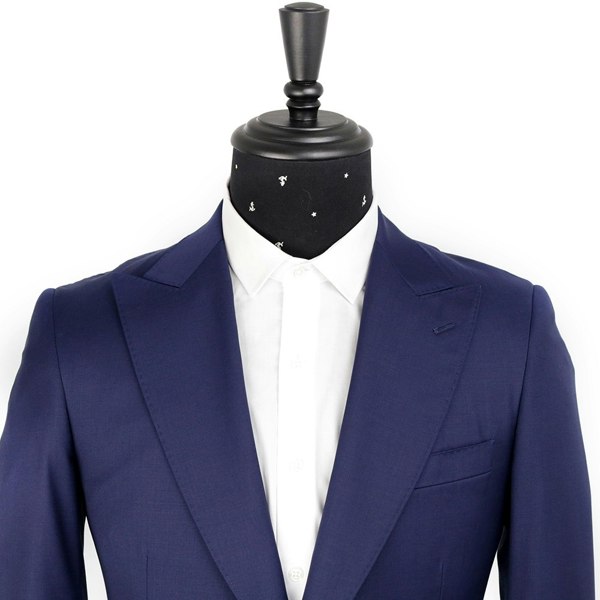 David WeJ Aldo Double Breasted Blazer - Navy