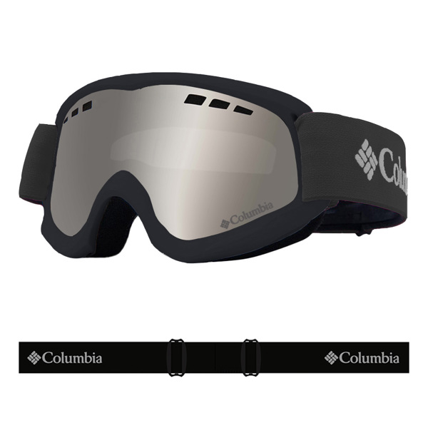 Columbia SNOWCATION C3 - Black with Silver Ionized Lens
