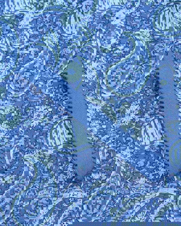 Lambretta Mens All Over Paisley Branded Retro Casual T-Shirt