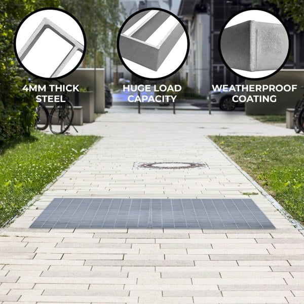 Monstershop Galvanised Grating - 1000mm x 800mm