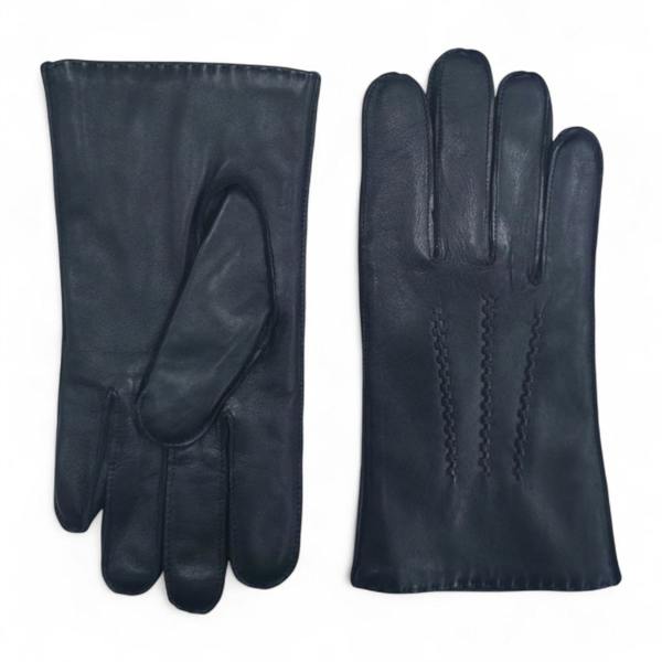 Infinity Leather Men’s Italian Leather Warm Wool Lining Winter Stich Design Gloves - M-LGV-205