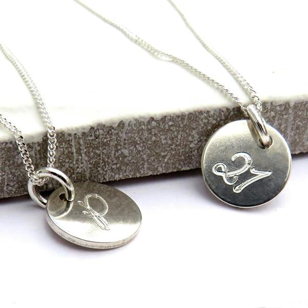 Aye Do Gifts Personalised Mini Disc Necklace