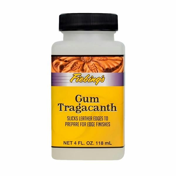 Fiebing's Gum Tragacanth - Traditional Leather Edge Burnishing 4oz
