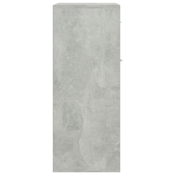 Berkfield Sideboard Concrete Grey 60x30x75 cm Engineered Wood