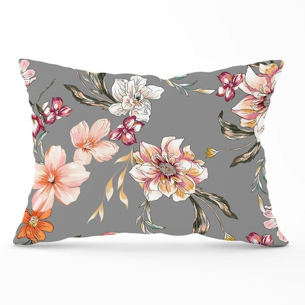 Warren Reed Peony, Lily, Tulip, Daisy Colorful  Cushions