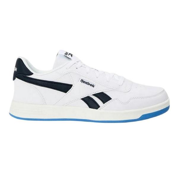 Reebok Unisex Adult Court Advance Leather Flat Trainers - White/Navy - 