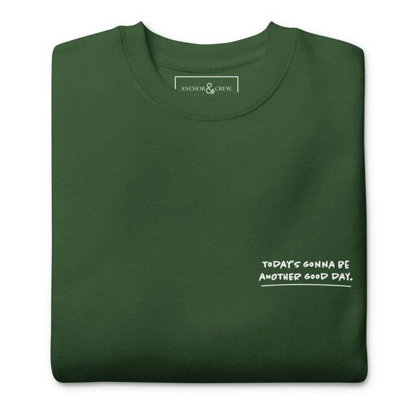 ANCHOR & CREW Flamingo Another Good Day Cotton Blend Sweatshirt