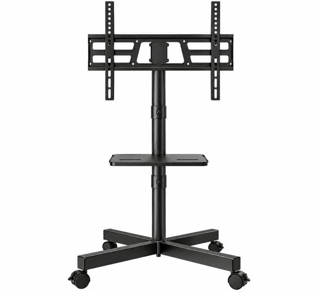 ATEK 23-60 Inch Mobile TV Stand Rolling Trolley Cart with Wheels