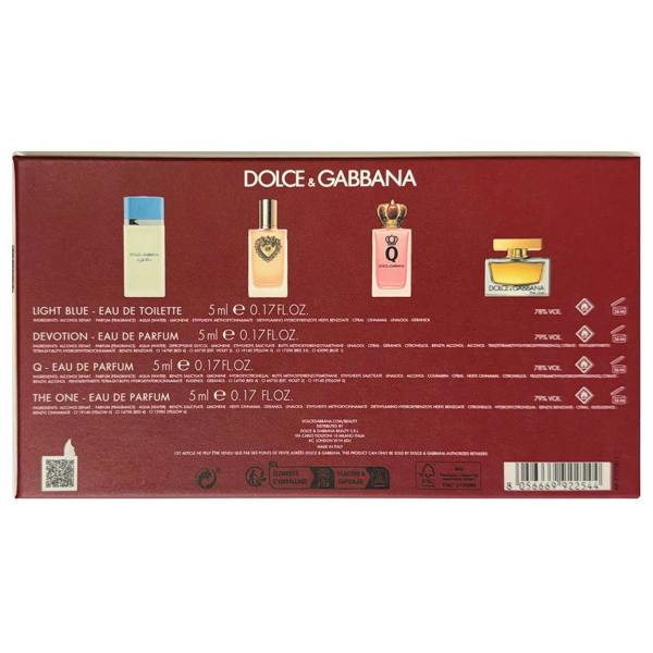 Dolce & Gabbana Miniature 4 Piece Gift Set