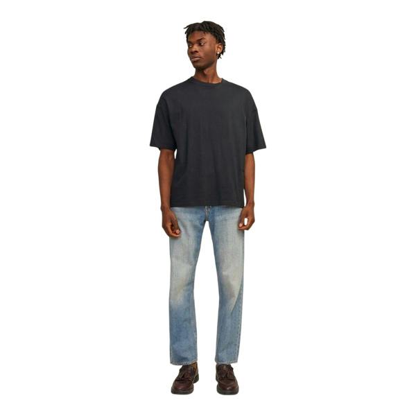 Jack And Jones Mens Jormilos Regular T-Shirt - Black - 