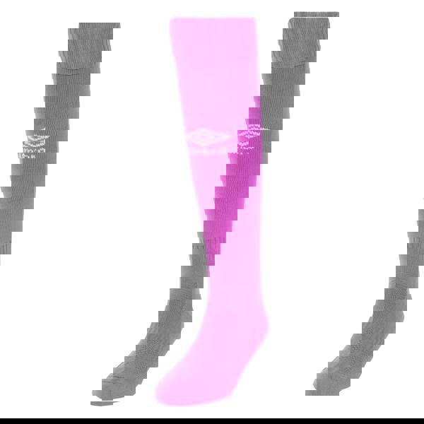 Umbro Childrens/Kids Diamond Football Socks - Purple Cactus/White - 