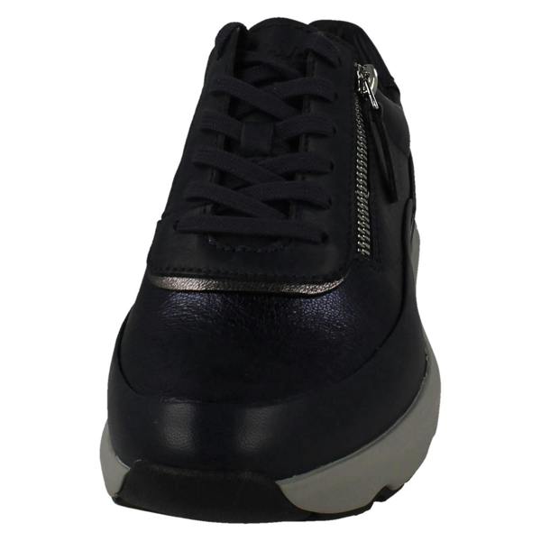 Clarks Womens Clarks Zip Detail Trainers Tivoli Zip