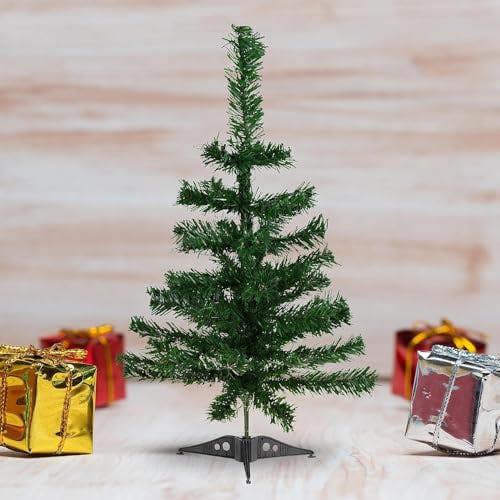 2ft to 6ft Artificial Canadian Pine Christmas Tree in Green PVC, Indoor and Covered Outdoor Use image 3
