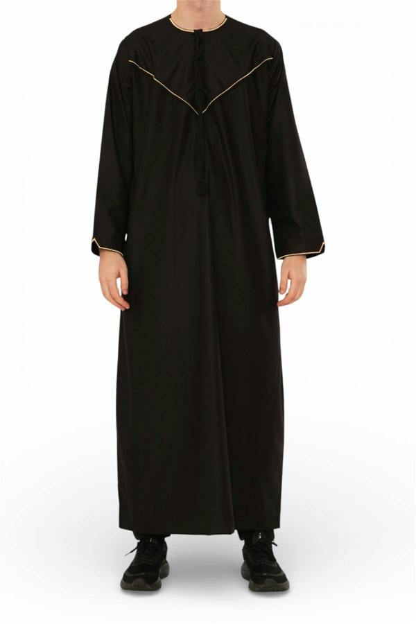 Infinity Leather Men's Ramadan Moroccan Jubba Robe Djellaba Eid Thobe - TT-007