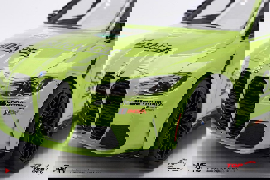 TSM BMW M4 Safety Car 2022 Daytona 24Hr 1:18 Scale TSM TS0405