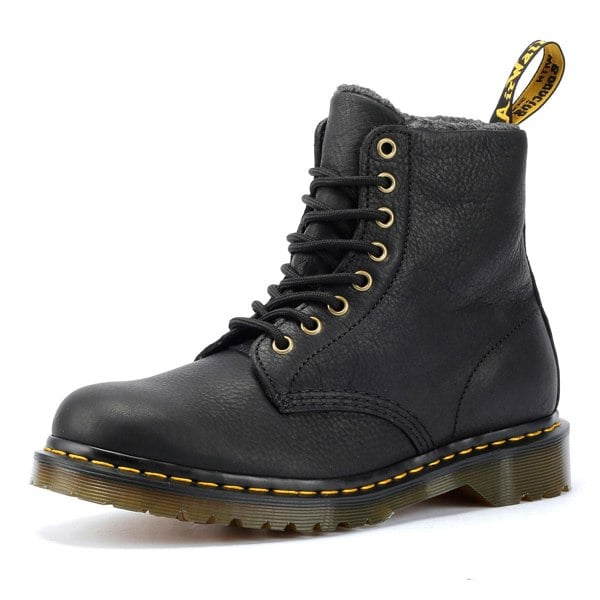 Dr. Martens - 31873001 Unisex 1460 WL Grizzly Black