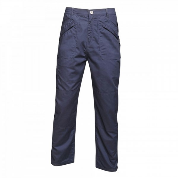 Regatta Mens Original Action Waterproof Trousers - Regular - Navy