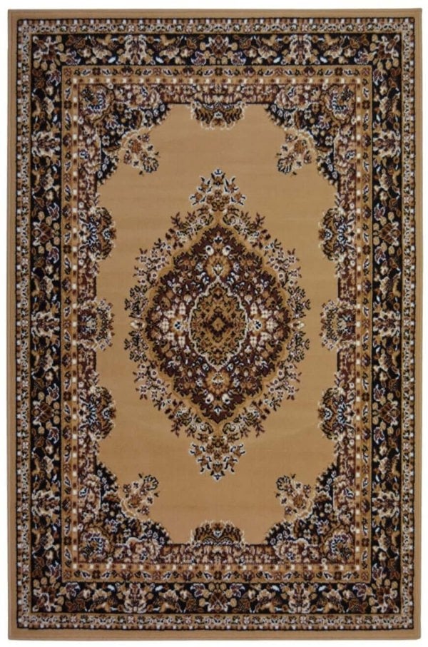 Maestro Collection Traditional Design Rug in Brown –The Rugs