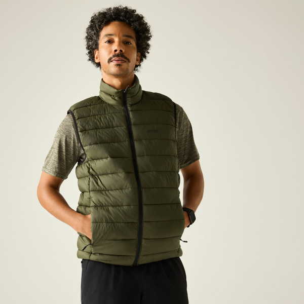Regatta Mens Marizion Quilted Gilet - Olive Night