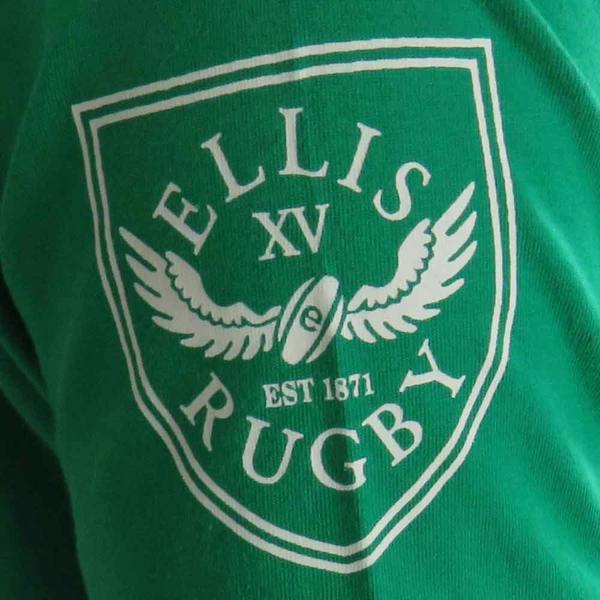 Vintage Irish Rugby T-Shirt Retro Style Ellis Rugby Crest