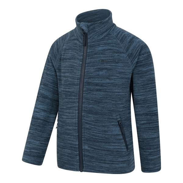 Mountain Warehouse Childrens/Kids Snowdonia Fleece Jacket - Navy